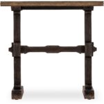 Americana Trestle End Table 7050-80113-89 7050 80113 89 straight silo