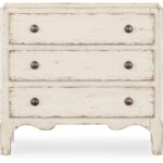 Americana Three-Drawer Nightstand 7050-90015-02 7050 90015 02 straight silo