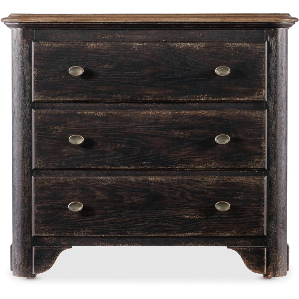 Americana Three-Drawer Nightstand - Image 2