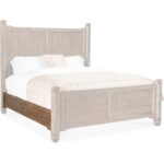 Americana Queen Panel Bed 7050-90250-85 7050 90253 85 silo