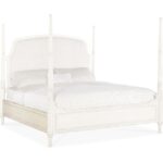 Americana Queen Upholstered Poster Bed 7050-90650-02 7050 90653 02 silo