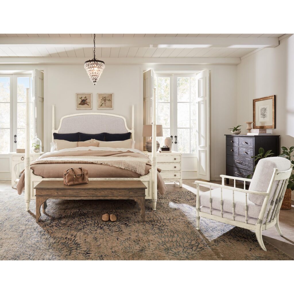 Americana One-Drawer Oval Nightstand - Image 6
