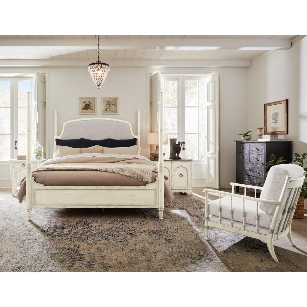 Americana One-Drawer Oval Nightstand - Image 5