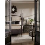 Americana California King Upholstered Poster Bed 7050-90660-89 7050 90666 89 215 892 cc507 410 89 room