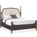 Americana California King Upholstered Poster Bed 7050-90660-89 7050 90666 89 silo2