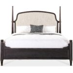 Americana California King Upholstered Poster Bed 7050-90660-89 7050 90666 89 straight silo2