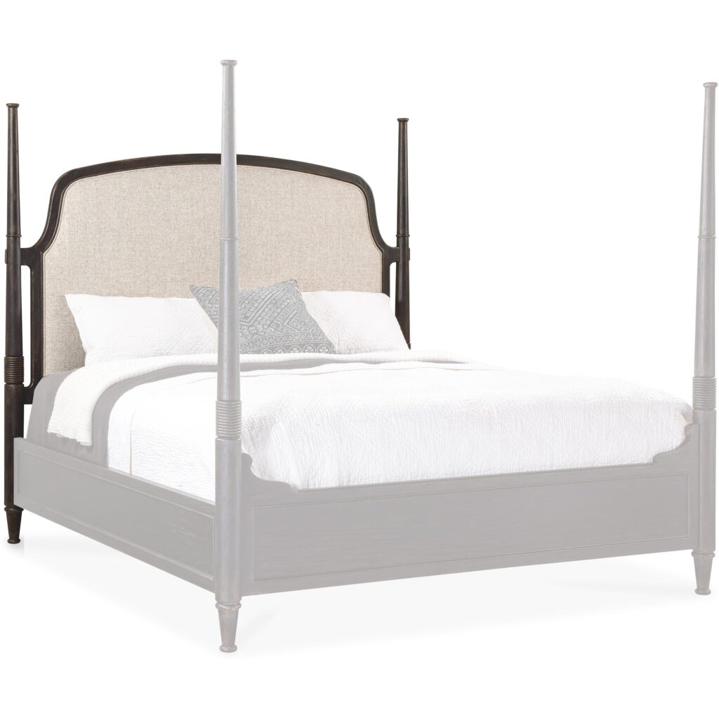 Americana California King Upholstered Poster Bed - Image 10