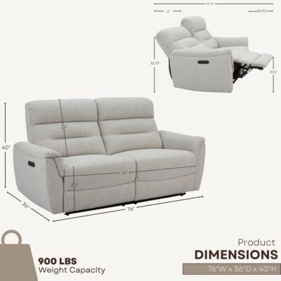 Cain Power Reclining Sofa 70735 70735 8