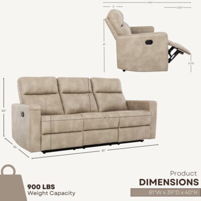 Bruce Reclining Sofa 71012 71012 12