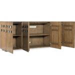 Commerce and Market Pilea Entertainment Credenza 7228-55041-85 7228 55041 85 open silo