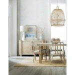 Commerce and Market Seaside Rectangle Dining Table w/1-22in Leaf 7228-75007-80 7228 75007 012 013 80 room
