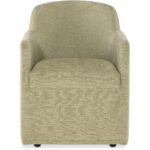 Commerce and Market Izabela Upholstered Arm Chair 7228-75010-35 7228 75010 35 straight silo