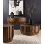 Commerce and Market Gears Round End Table 7228-80212-85 7228 80221 85 80211 85 80212 85 room