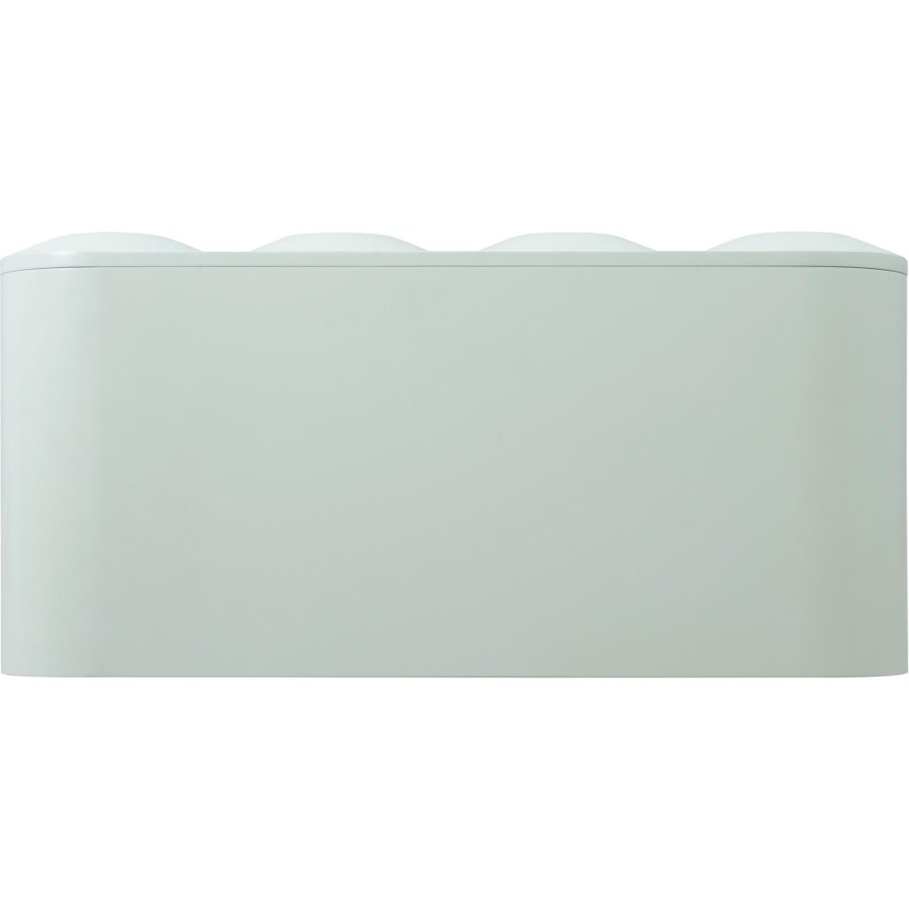 Commerce and Market Groove Three-Drawer Chest - Image 3