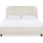 Commerce and Market Bridget King Upholstered Bed 7228-90866-001-05 7228 90866 001 05 straight silo