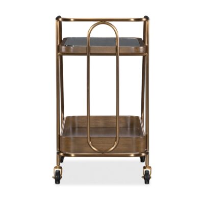 Commerce and Market Walnut Wine and Bar Cart 13 Commerce and Market Walnut Wine and Bar Cart 7228-50763-85 7228 50763 85 straight back silo2