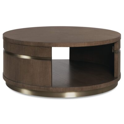 Commerce and Market Roll With It Round Cocktail Table