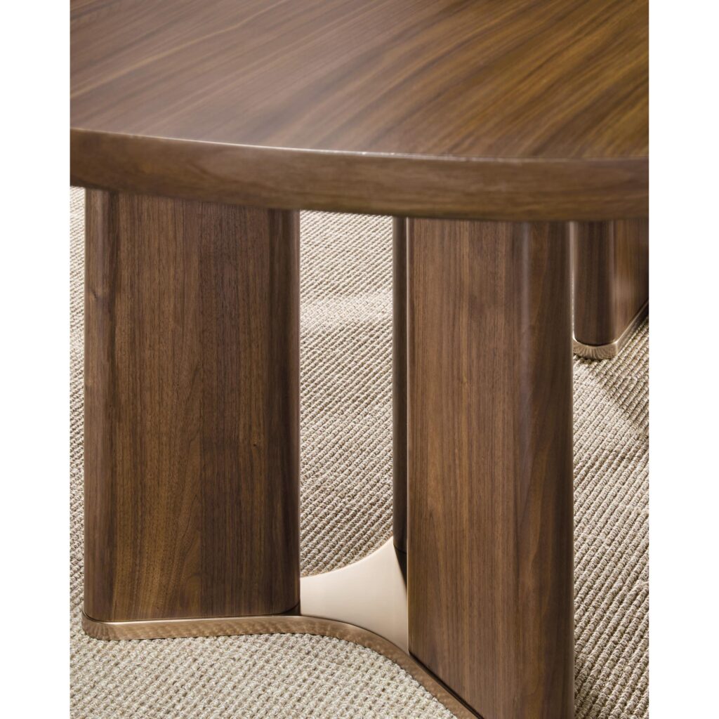 Eleana Rectangle Dining Table with Two 20-inch Leaves - Image 7