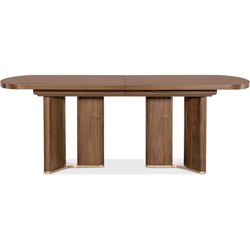Eleana Rectangle Dining Table with Two 20-inch Leaves - Image 2