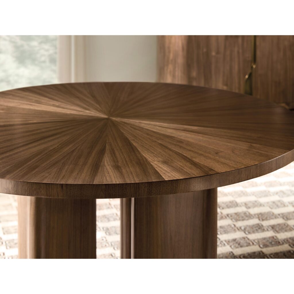 Eleana Round Dining Table with One 20-inch Leaf - Image 7