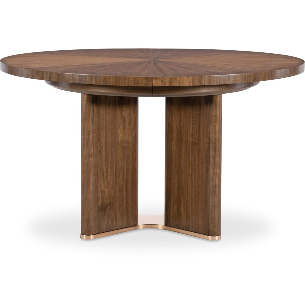 Eleana Round Dining Table with One 20-inch Leaf - Image 2