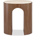 Eleana Round End Table 7252-80116-85 7252 80116 85 straight silo