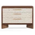 Eleana Three Drawer Chest 7252-85004-85 7252 85004 85 straight silo
