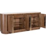 Eleana Credenza 7252-85006-85 7252 85006 85 open silo