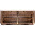 Eleana Credenza 7252-85006-85 7252 85006 85 straight open silo