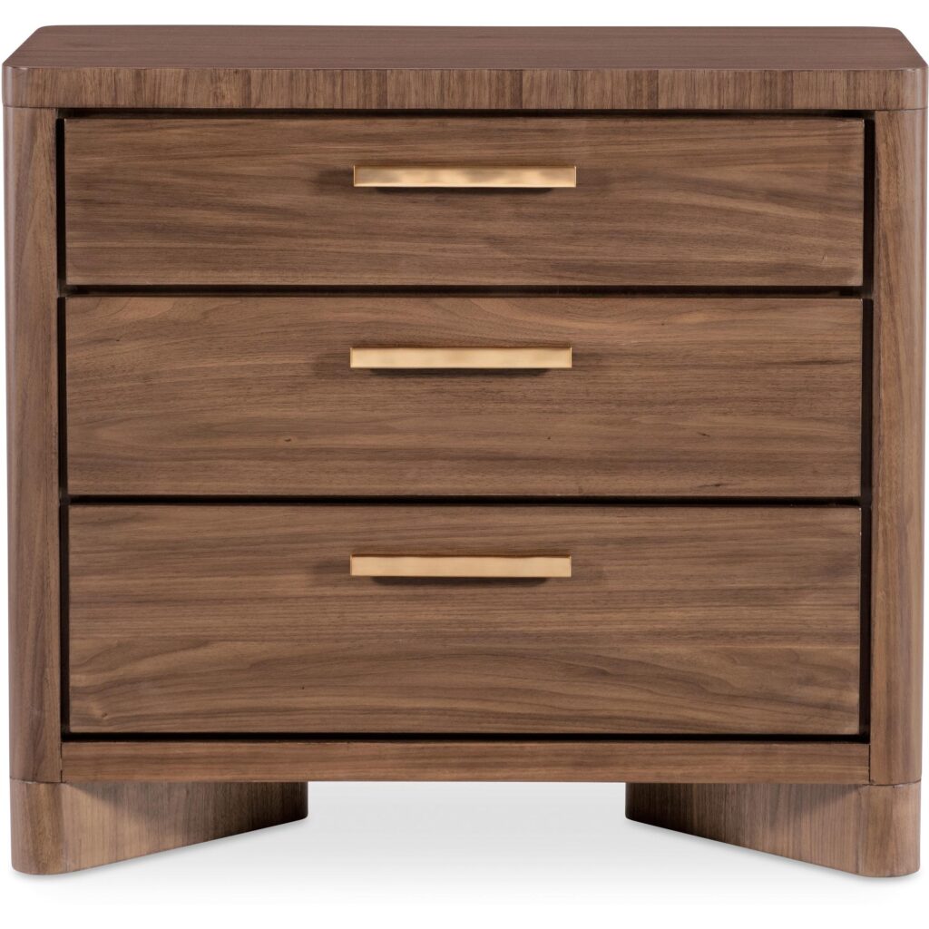 Eleana Three Drawer Nightstand - Image 2