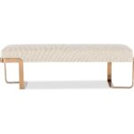 Eleana Bed Bench 7252-90019-15 7252 90019 15 straight silo