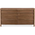 Eleana Eight Drawer Dresser 7252-90202-85 7252 90202 85 straight silo