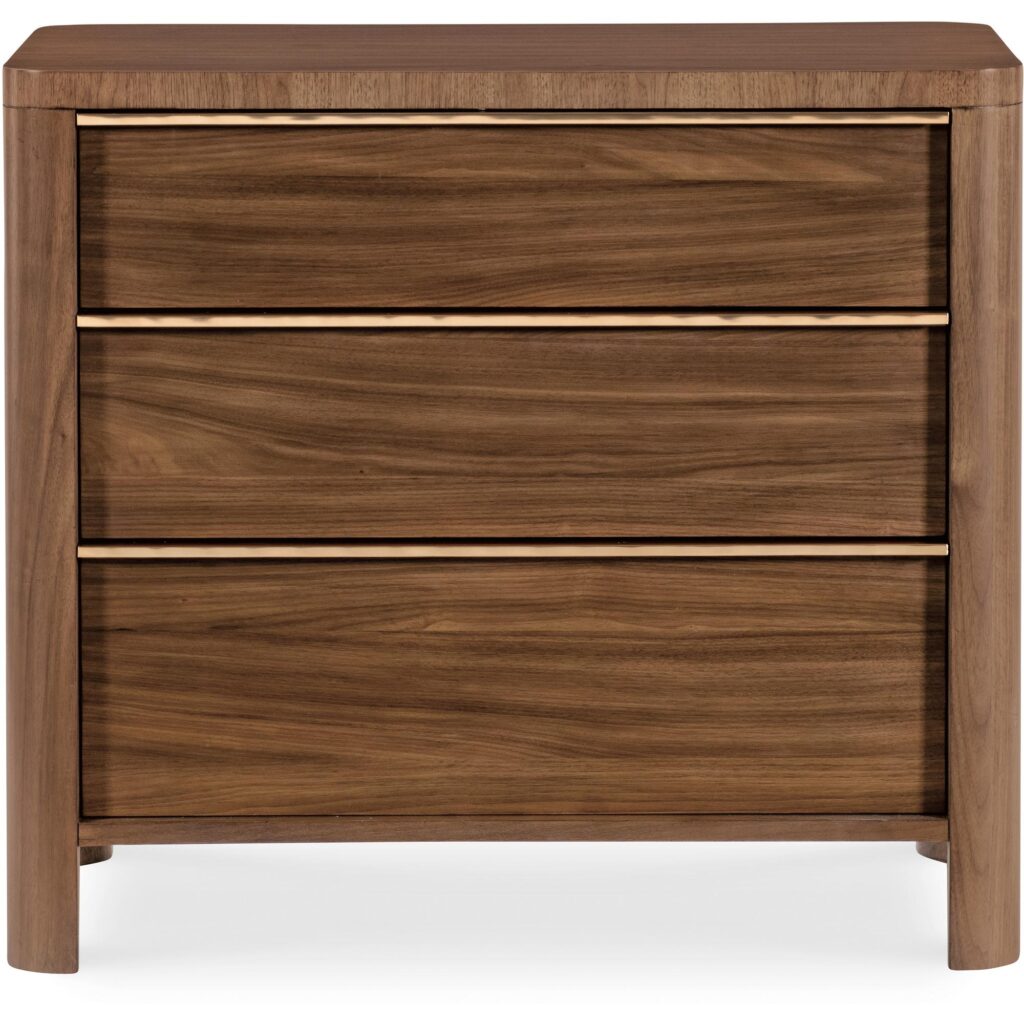 Eleana Three Drawer Nightstand - Image 2