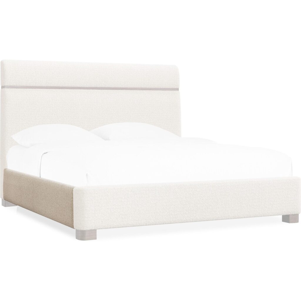 Eleana Upholstered California King Panel Bed - Image 5