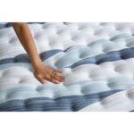 Beautyrest Harmony Lux Hyde Harbour Firm Twin XL Mattress 800016230-1020 7274 2633 4725 High Res JPEG BR23 NL HarmonyLux HydeHarbour FM Room Detail HandPress 564494 0626 5760x3840