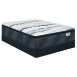 Beautyrest Harmony Lux High Tide Firm Pillow Top King Mattress 800016231-1060 7276 2634 4726 JPEG BR23 NL HarmonyLux HighTide FMPT Silo Angle Foundation 564494 0087 5760x3840