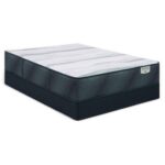 Beautyrest Harmony Lux Hybrid Ivory Isle Plush Twin XL Mattress 800016234-1020 7323 2645 4737 JPEG BR23 NL HarmonyLuxHY IvoryIsle FM Silo Angle Foundation 564494 0091 5760x3840