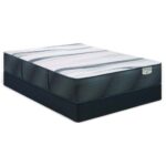Beautyrest Harmony Lux Hybrid Lagoon Landing Plush Queen Mattress 800016236-1050 7335 2648 4740 JPEG BR23 NL HarmonyLuxHY LagoonLanding PL Silo Angle Foundation 564494 0094 5760x3840