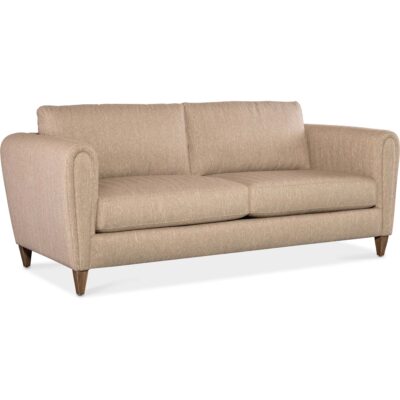 Brooklyn Stationary Two Cushion Sofa 8-Way Hand Tie