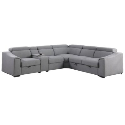 Emmett Sectional Sofa Bed - Grey