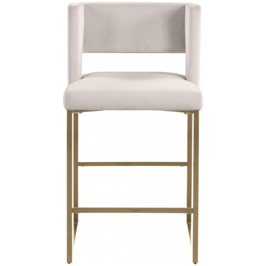 Anthony Bar Stool - Set of 2 - Beige - Image 4
