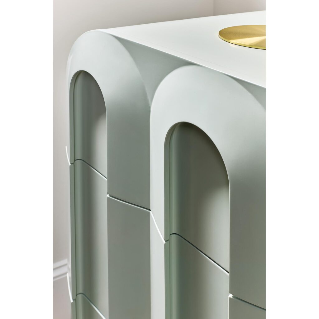 Commerce and Market Groove Three-Drawer Chest - Image 4