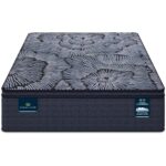 Serta Perfect Comfort Textural Medium Euro Top Queen Mattress 850006486-1050 8002 2893 5204 2424 NL PerfectComfortX Textural MDET Silo HighFront