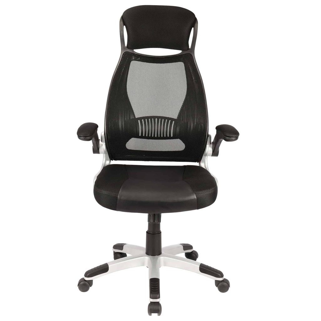 Figo Office Chair in Grey and Black - Image 3