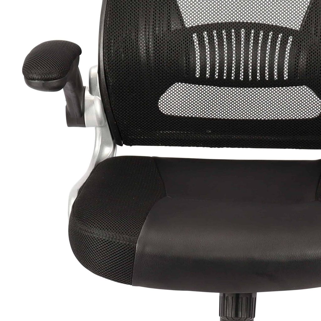 Figo Office Chair in Grey and Black - Image 7