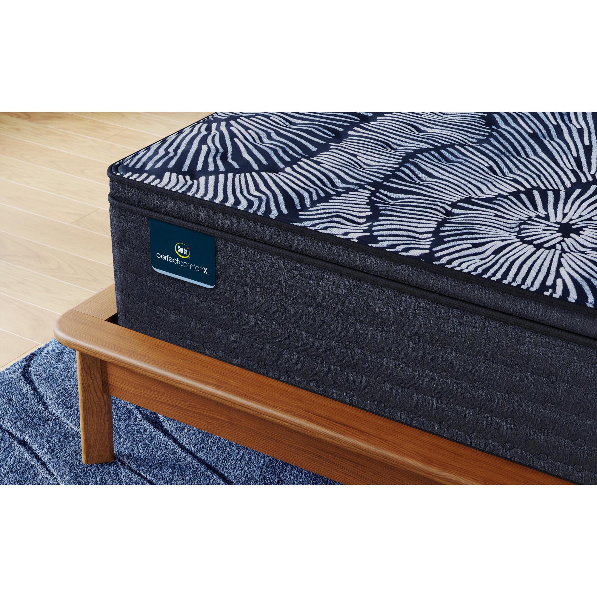 Serta Perfect Comfort Textural Medium Euro Top Queen Mattress - Image 8