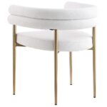 Allure Dining Chair - Set of 2 - Cream/Gold 80412 80412 3