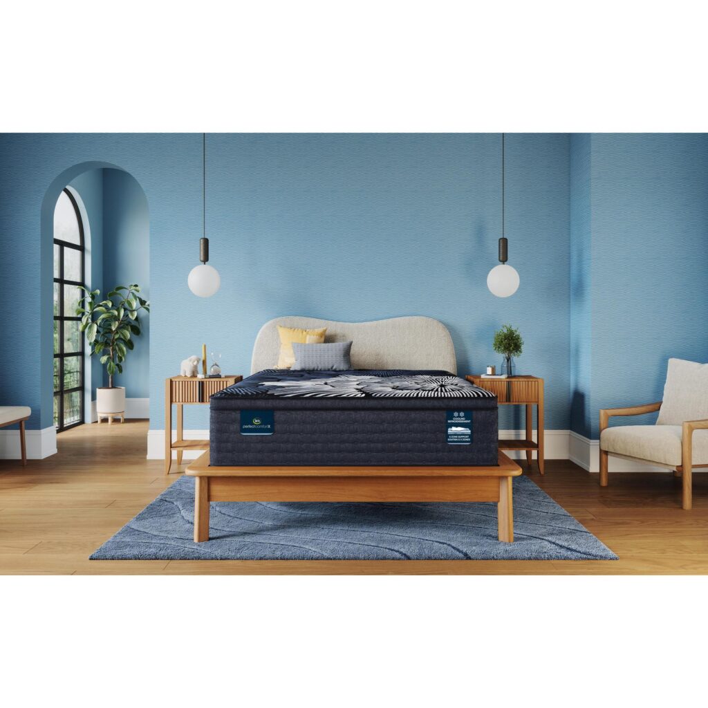 Serta Perfect Comfort Relax Plush Super Pillow Top King Mattress - Image 8