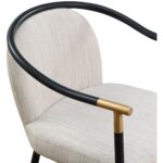 Aspen Dining Chair - Set of 2 - Beige/Black 80712 80712 5