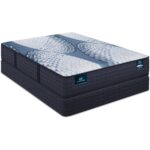 Serta iComfort Nappa Firm Smooth Top Full Mattress 850003798-1030 8305 2998 5372 SE24 NL iComfort Nappa FM Silo Angle Foundation